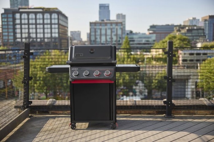 Weber Gasgrill Spirit E-425C Stealth Edition, 1502289