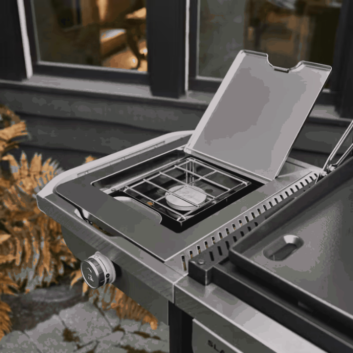 Weber Weber SLATE GPSB 76 cm Premium Plancha, Gasgrill,1500235