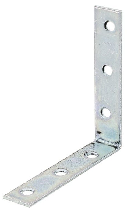 Alberts Stuhlwinkel: Stahl roh, sendzimirverzinkt 90x90x19mm 339234