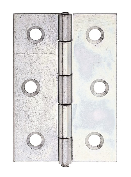 Alberts Scharnier, Halbbreit: Stahl roh, sendzimirverzinkt 63x46x1,2mm 345891