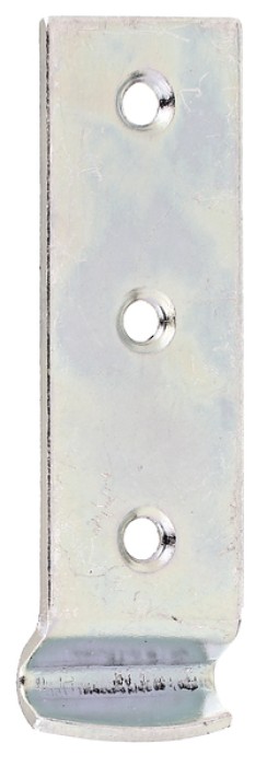 Alberts Schliesshaken für Kistenverschlüsse, Gekröpft: Stahl roh, galvanisch verzinkt, Dickschichtschutz 83x25mm 347925