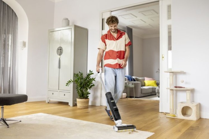 Kärcher Saugwischer FCV3, 3-in-1: saugen, wischen, trocknen, 1.056-122.0