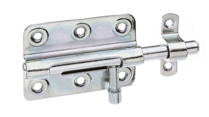 Alberts Bolzenriegel m. Griff gvz,bf.Schlaufe 80/125 128975