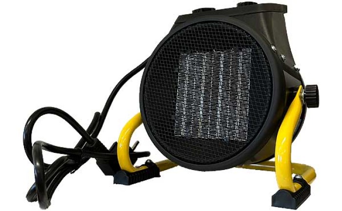 GO/ON Heizlüfter, 2000 W, gelb, 957120