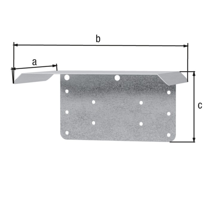Alberts Vogelhäuschen Trapezschutzdach, DIY Montage, zum aufhängen oder hinstellen, 10 x 150 x 100 mm, Sendzimirverzinkt, 355302