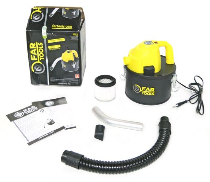 APG4 Vakuum-Staubsauger, Aschebehälter, 4 l, 600 W Special Pelletofen 101084