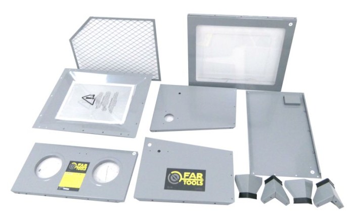 Tisch-Sandstrahlkabine CS 90L Kompressorleist.mind.100L! 115101