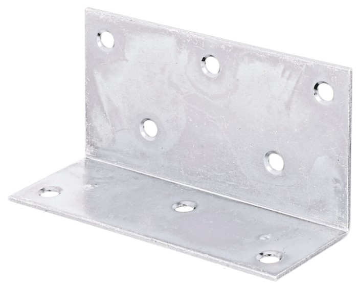 Alberts Breitwinkel, Ungleichschenklig: Stahl roh, sendzimirverzinkt 60x40x115mm 332556