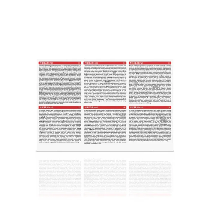 Kattovit Niere-Renal Multibox Nassfutter, 12x85g, 419982