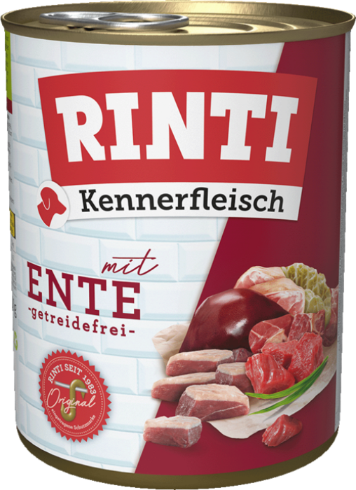 Rinti Kennerfleisch Dose Ente 800g, 180545
