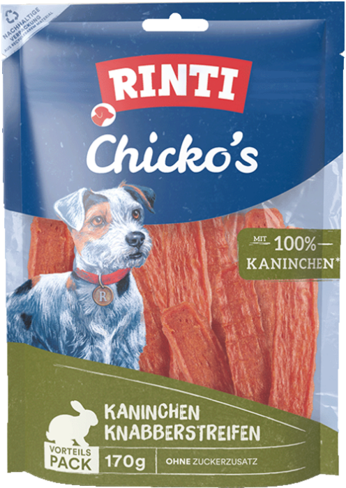 Rinti Chicko Kaninchen Knabberstreifen, 170 g, 106404