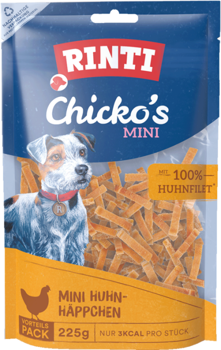 Rinti Chicko Mini Huhn-Häppchen, 225 g, 180590