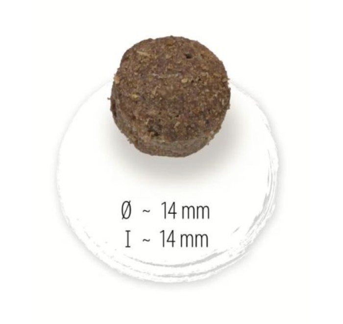Happy Dog NaturCroq Rind & Reis, Trockenfutter für ausgewachsene Hunde, 1 kg, 170987