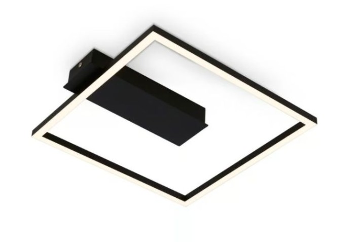 BRILONER LED Deckenleuchte, 32 cm, 14W, 400lm, schwarz, 3771015