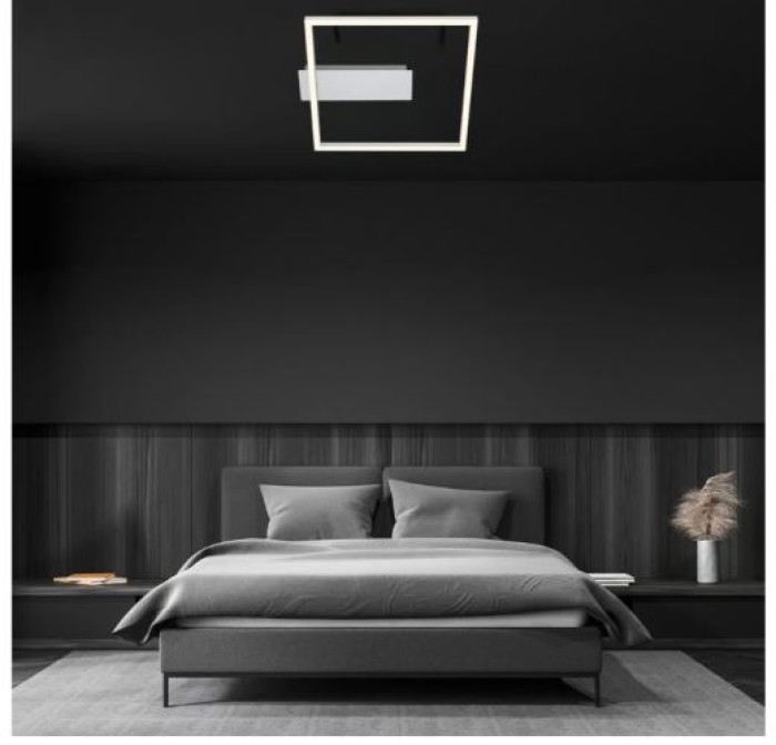 BRILONER LED Deckenleuchte, 32 cm, 14W, 400lm, Aluminium, 3771019