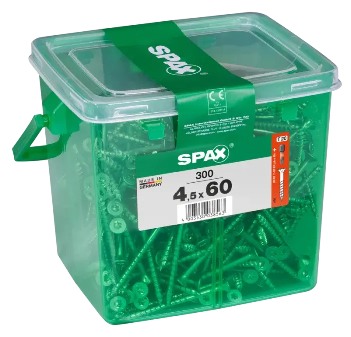 SPAX Universalschraube WIROX, 4,5x60, 300 Stück, 4191010450609 3 SPAX Universalschraube WIROX, 4,5x60, 300 Stück, 4191010450609 3
