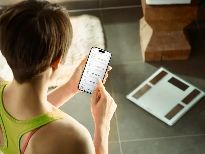 Soehnle Connect-Körperanalysewaage Shape Sense Connect 100 mit Bluetooth, 63872