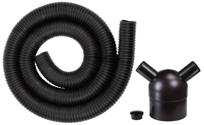 Einhell Absaugadapter- und Schlauch-Set, Tischkreissägen-Zubehör, 4310630