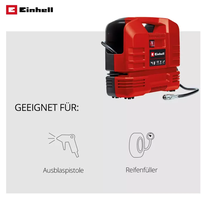 Einhell Koffer-Kompressor  TC-AC 190 OF Set, 4020660