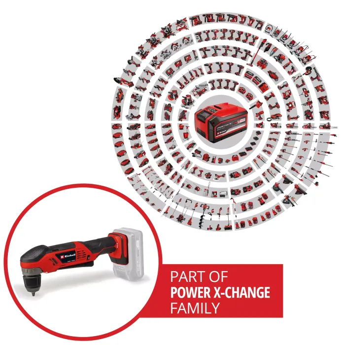 Einhell Akku-Winkelbohrmaschine TE-AD 18 Li-Solo 4514290