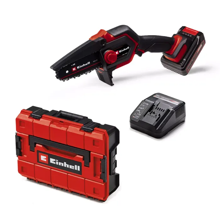 Einhell Akku-Astkettensäge GE-PS 18/15 Li BL Kit inkl. 1x2,5Ah Akku + Ladegerät 4600045