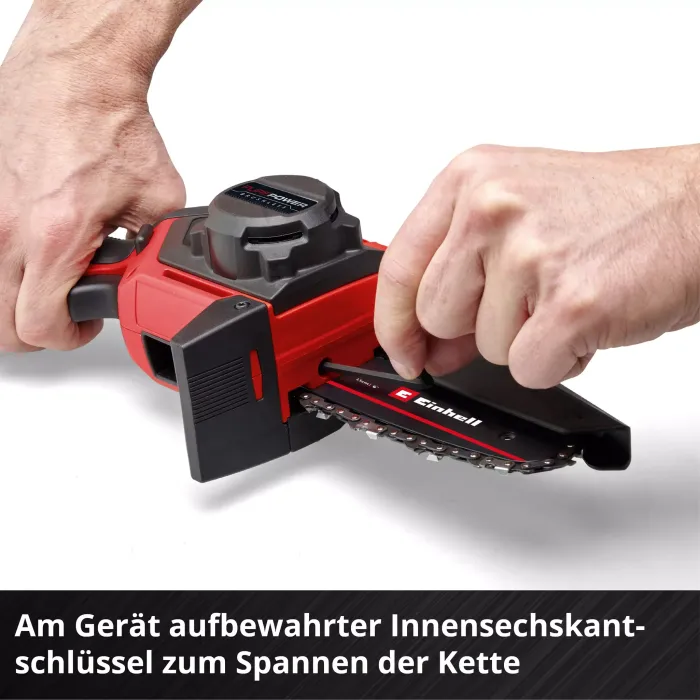 Einhell Akku-Astkettensäge GE-PS 18/15 Li BL Kit inkl. 1x2,5Ah Akku + Ladegerät 4600045