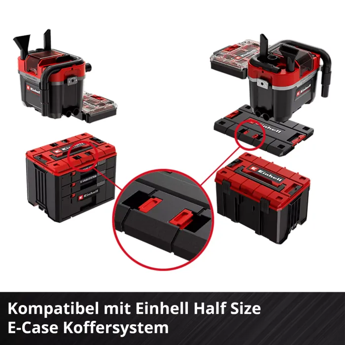 Einhell Professional Akku-Nass-Trockensauger TP-VC 18/10 Li BL L-Solo 2347155