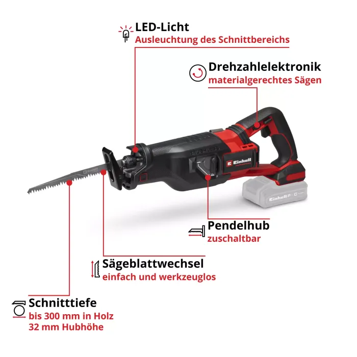 Einhell Professional Akku-Universalsäge TP-AP 18/32 Li BL - Solo 4326295