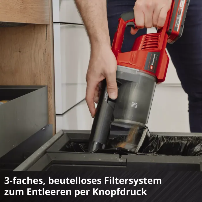 Einhell Akku-Stielstaubsauger TE-SV 18 Li (1x4,0Ah), 2347187