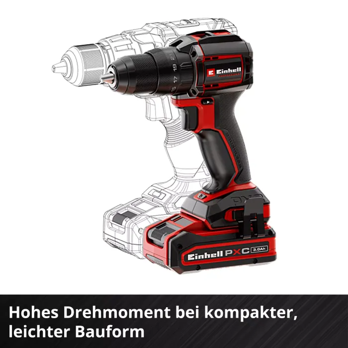 Einhell Professional Akku-Bohrschrauber TP-CD 18/70-C Li BL - Solo 4514335 3