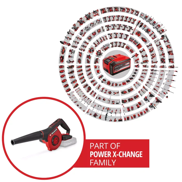 Einhell Akku-Bläser TE-CB 18/270 Li - Solo 3408045