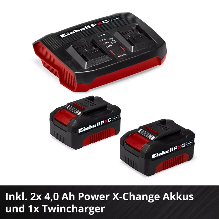 Einhell Akku-Rasenmäher GC-CM 36/46 S Li BL (2x4,0Ah), 3413380