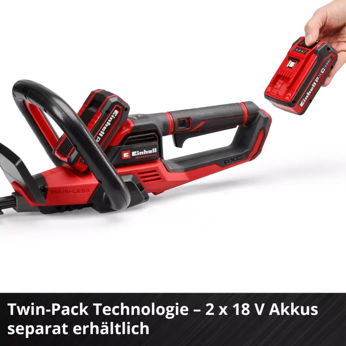 Einhell PROFESSIONAL Akku-Heckenschere GP-CH 36/65 Li BL-Solo, 3410980