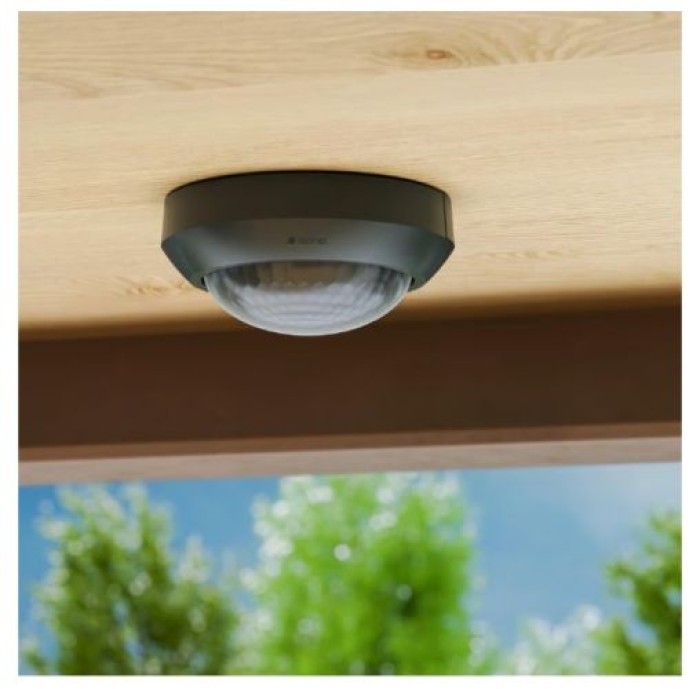 Steinel Bewegungsmelder IS 360-3 schwarz, 2000 W, 360° Sensor, 12 m Reichweite, 006525