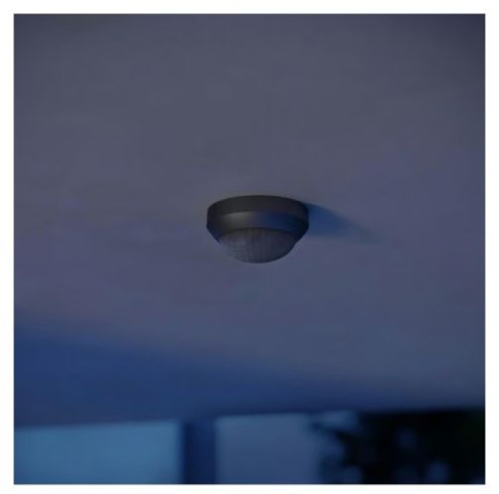 Steinel Bewegungsmelder IS 360-3 schwarz, 2000 W, 360° Sensor, 12 m Reichweite, 006525