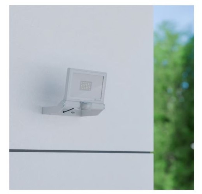 Steinel LED-Außenstrahler XLED ONE S weiß, 180°-Bewegungsmelder, 065256