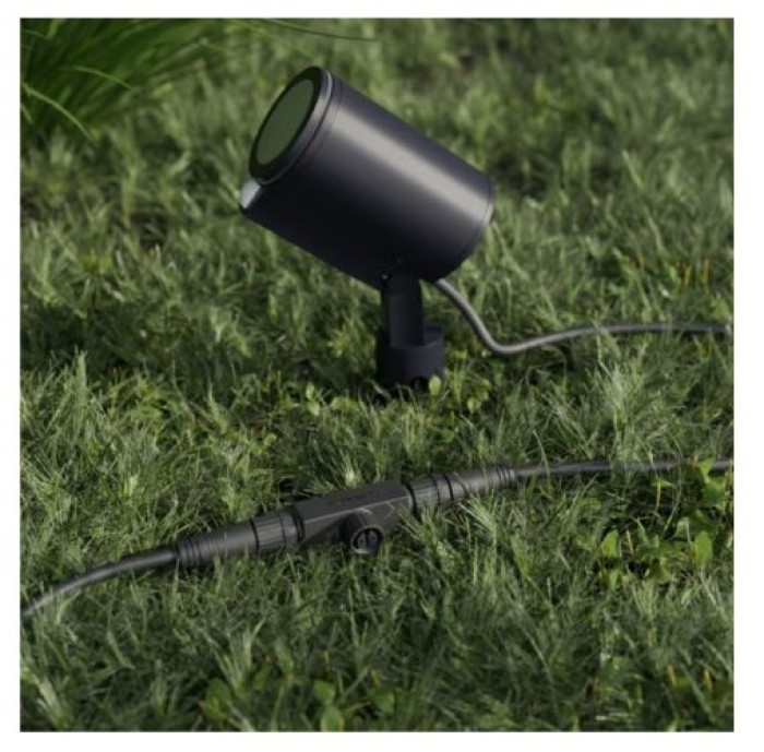 Steinel T-Verbinder 24 V, für 24V Garten-Lichtsystem, IP67, 089306