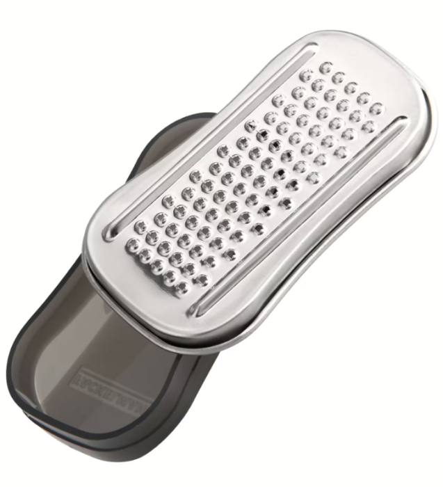 Fackelmann Muskatreibe mit Deckel, 9x5cm, 45430