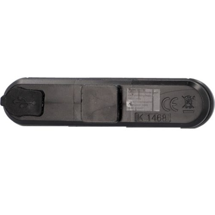 Fischer Batterie LED/USB Rückleuchte Stab mit Universalhalterung 50089