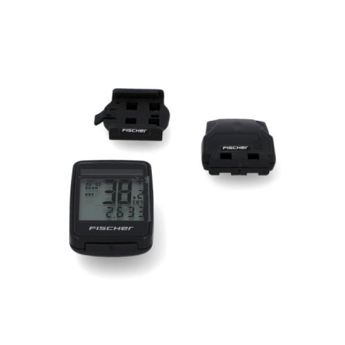 Fischer Fahrradcomputer Funk Solar FitPlus 50336