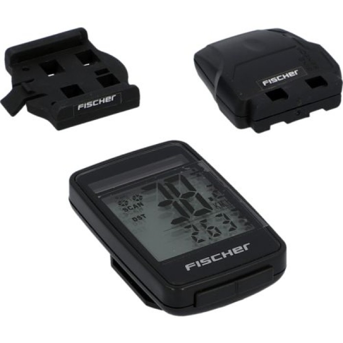 Fischer Fahrradcomputer Funk Solar FitPlus 50336