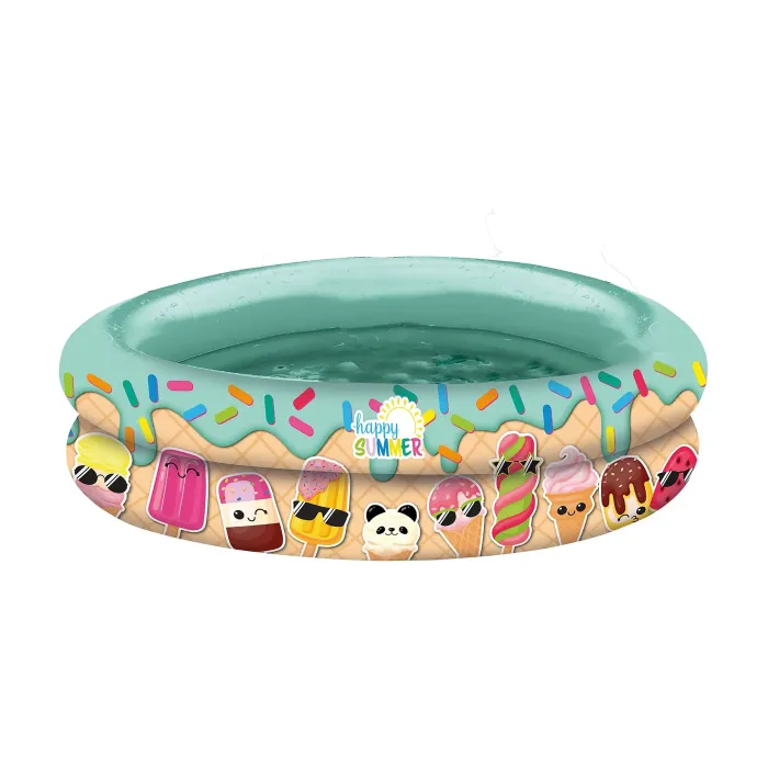 Happy People Happy Summer Babypool 74x18cm aufgeblasen, 2 Ringe, 77451