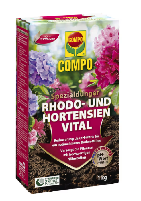 COMPO Rhodo- und Hortensien Vital, 1 kg, 25992