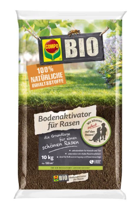 COMPO BIO Bodenaktivator für Rasen, 10 kg, 26728