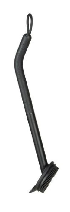 WENKO Spülbürste Cuvo, Reinigungsbürste mit ergonomischem Griff & Schaber, 55033100