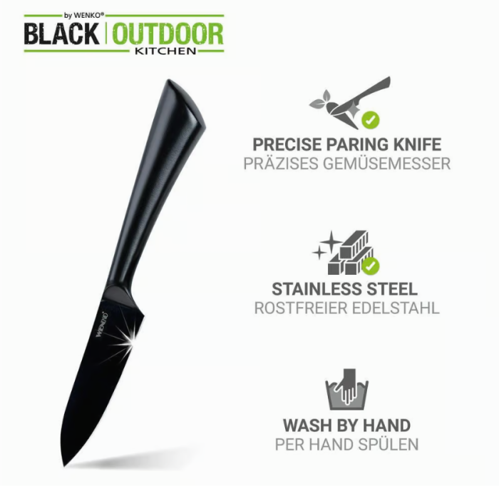 Wenko Gemüsemesser Mod. Ace aus rostfreiem Edelstahl, 55058100