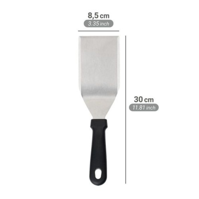 Wenko Plancha Spachtel BBQ Edelstahl, 55052100