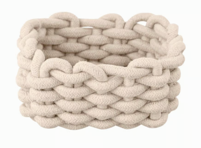 Wenko Badkorb Mod. MELARA S, Natur aus Cotton Rope, 25875197