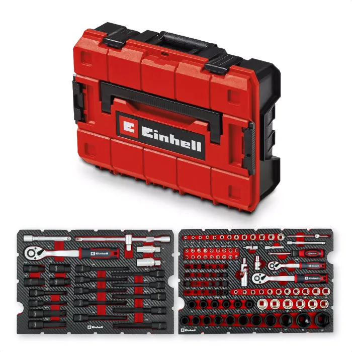 Einhell E-Case 121-tlg. Werkzeugkoffer KFZ 121-teilig, 370515