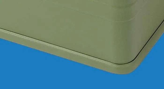 ALUTEC Aluminiumbox INDUSTRY 92 GREEN, 2013092GREEN